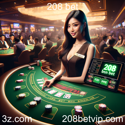 Descubra o Cassino Ao Vivo na 208 Bet: Jogue com Dealers Reais